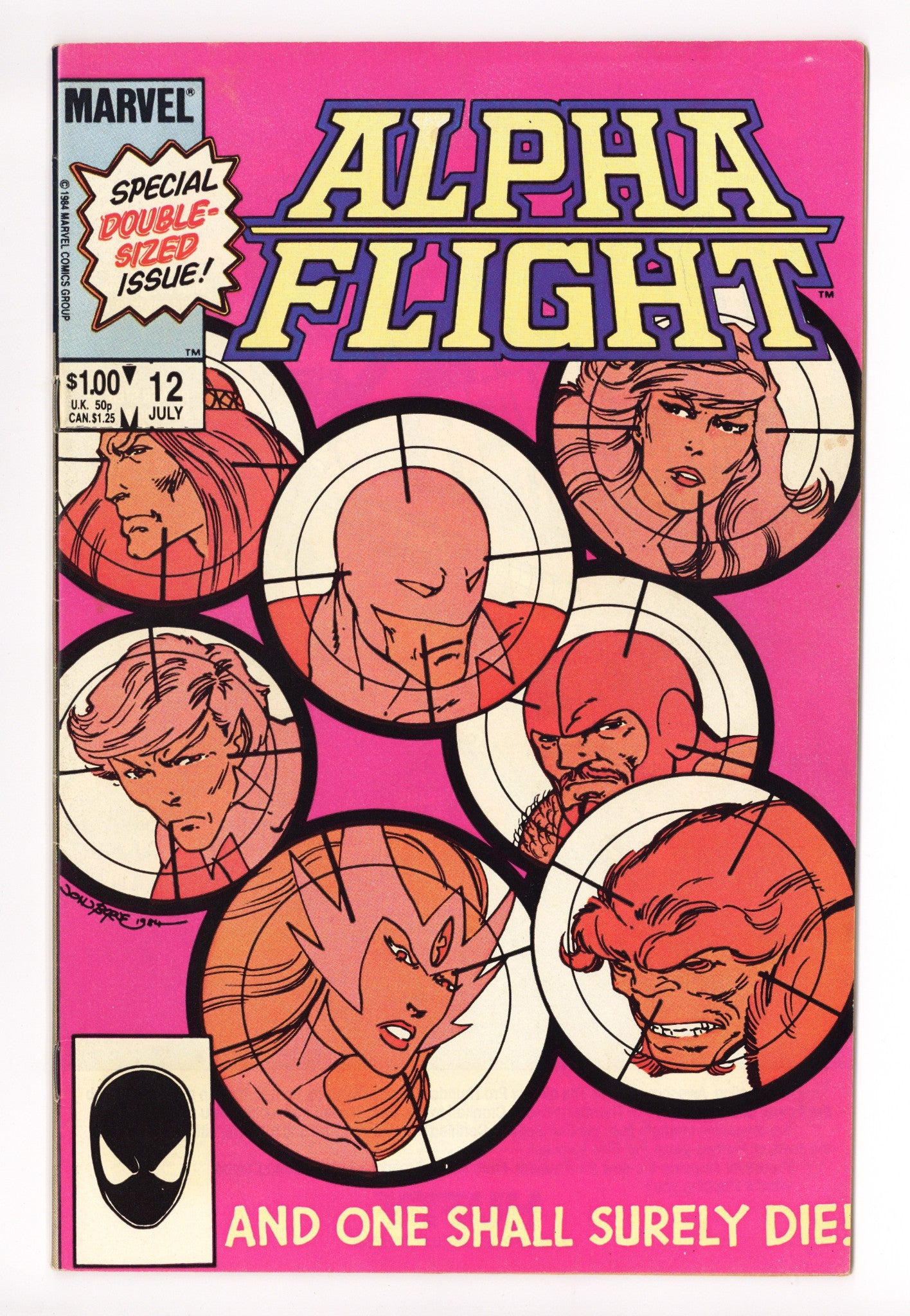 Alpha Flight Vol 1 12  Mid Grade   (1984)        