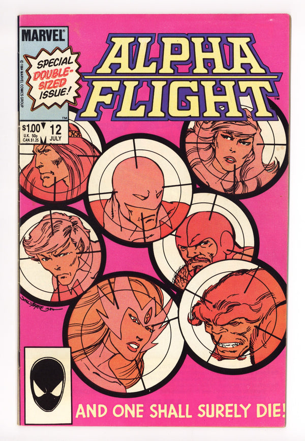 Alpha Flight Vol 1 12  Mid Grade   (1984)