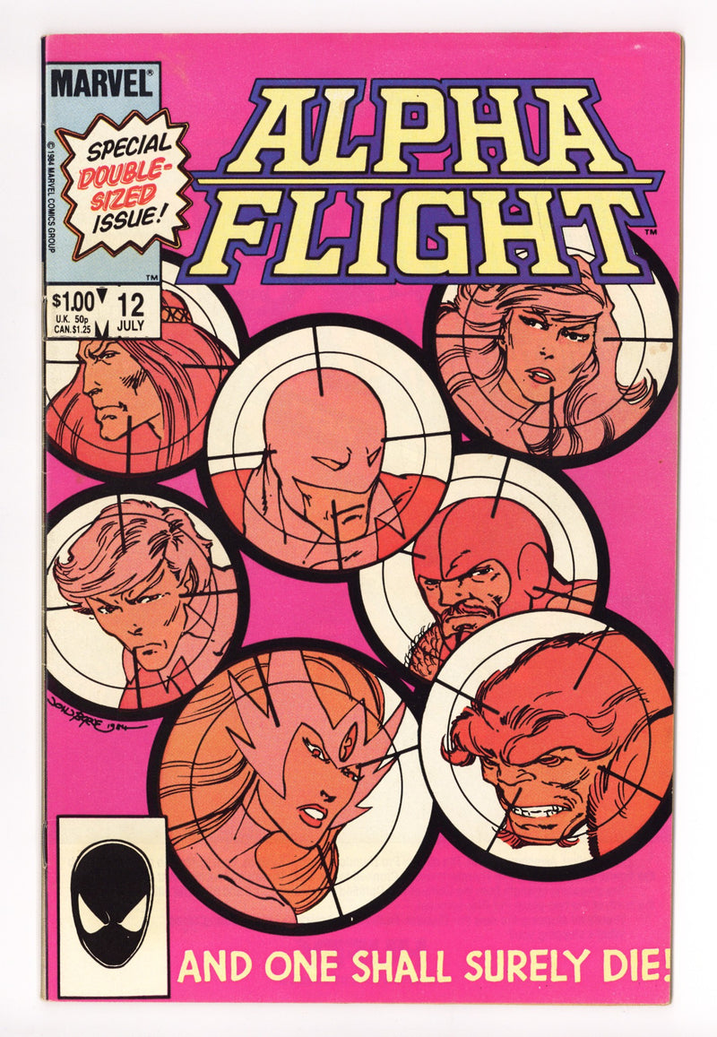 Alpha Flight Vol 1 12  Mid Grade   (1984)        