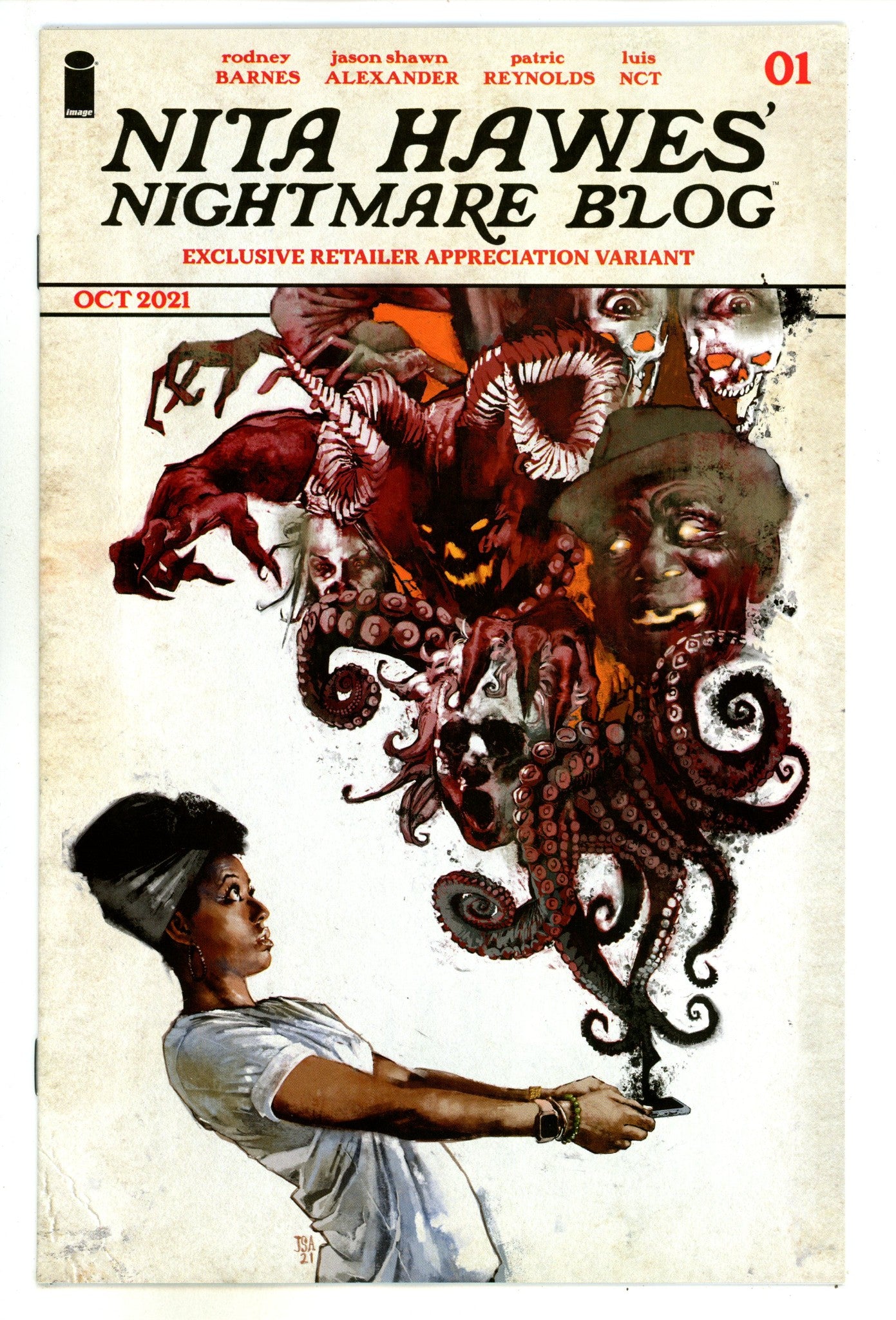 Nita Hawes' Nightmare Blog  1  High Grade  (2021) Alexander  Variant  