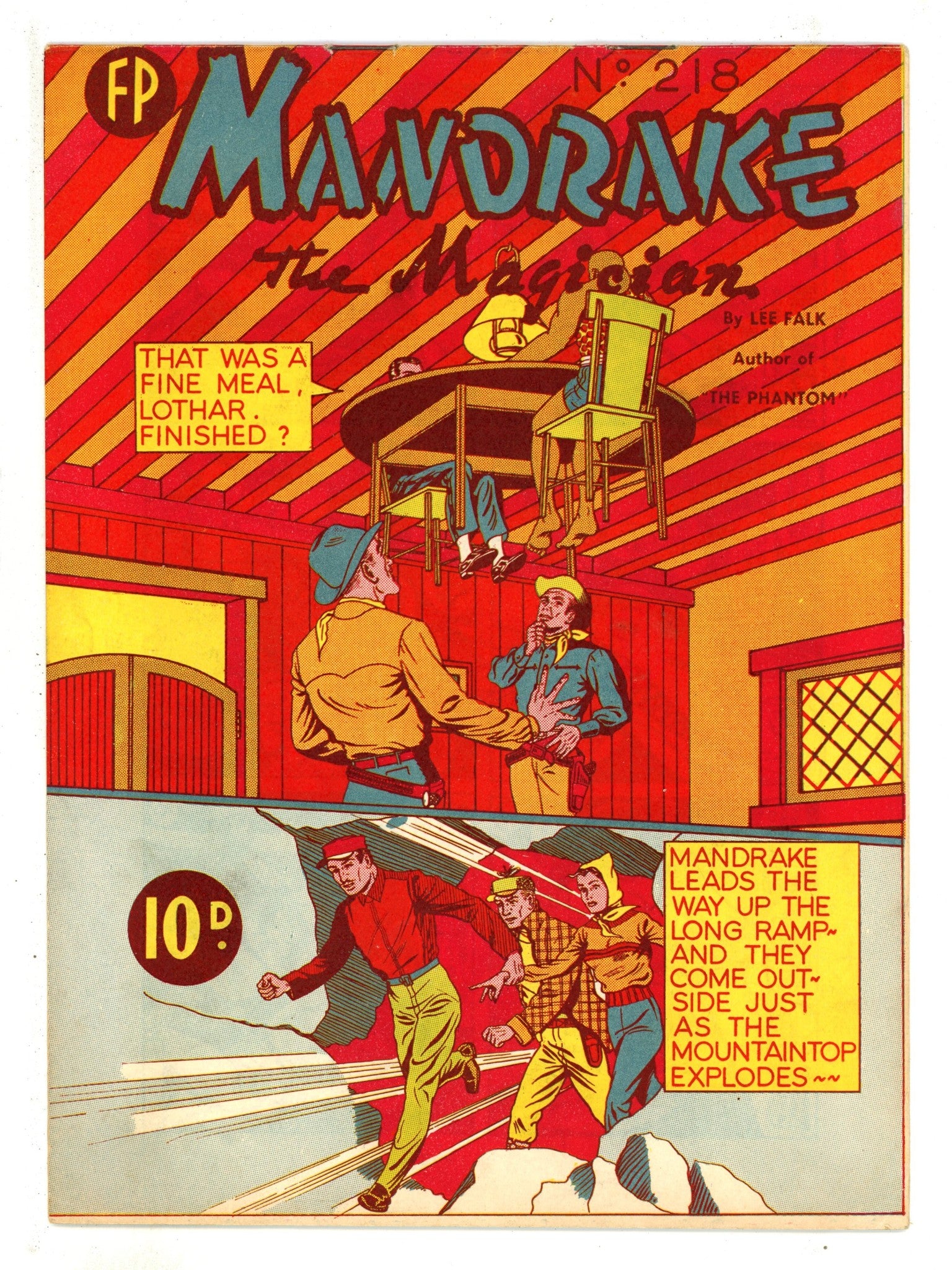 Mandrake the Magician 218 VG (4.0) (1968) 