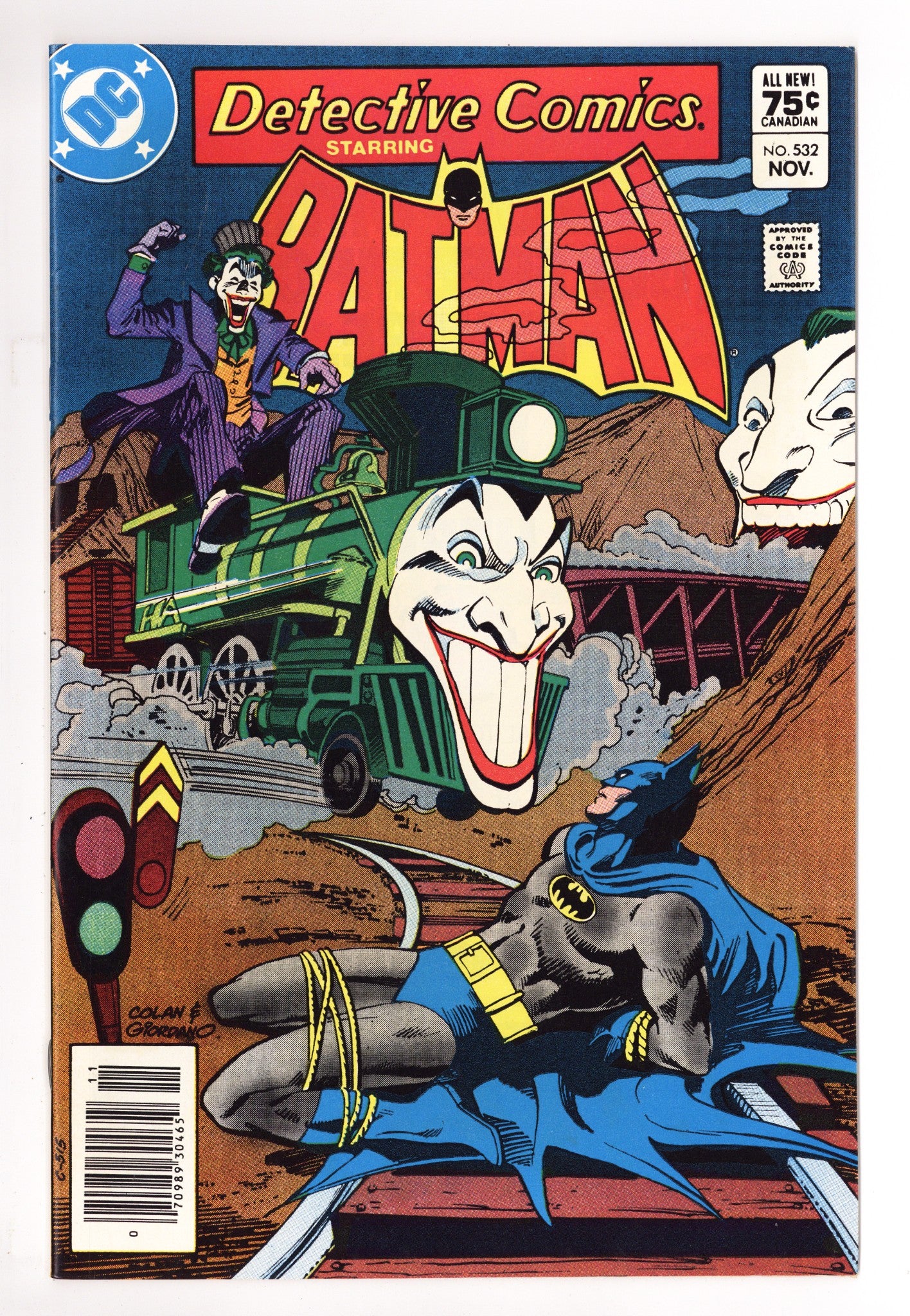 Detective Comics Vol 1 532 VF/NM (9.0) (1983) Canadian Price Variant 