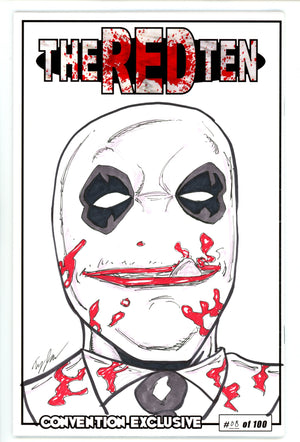 The Art of Red Ten 1 VF (8.0) (2012) Convention Variant Signed / Remarked x1 Cover