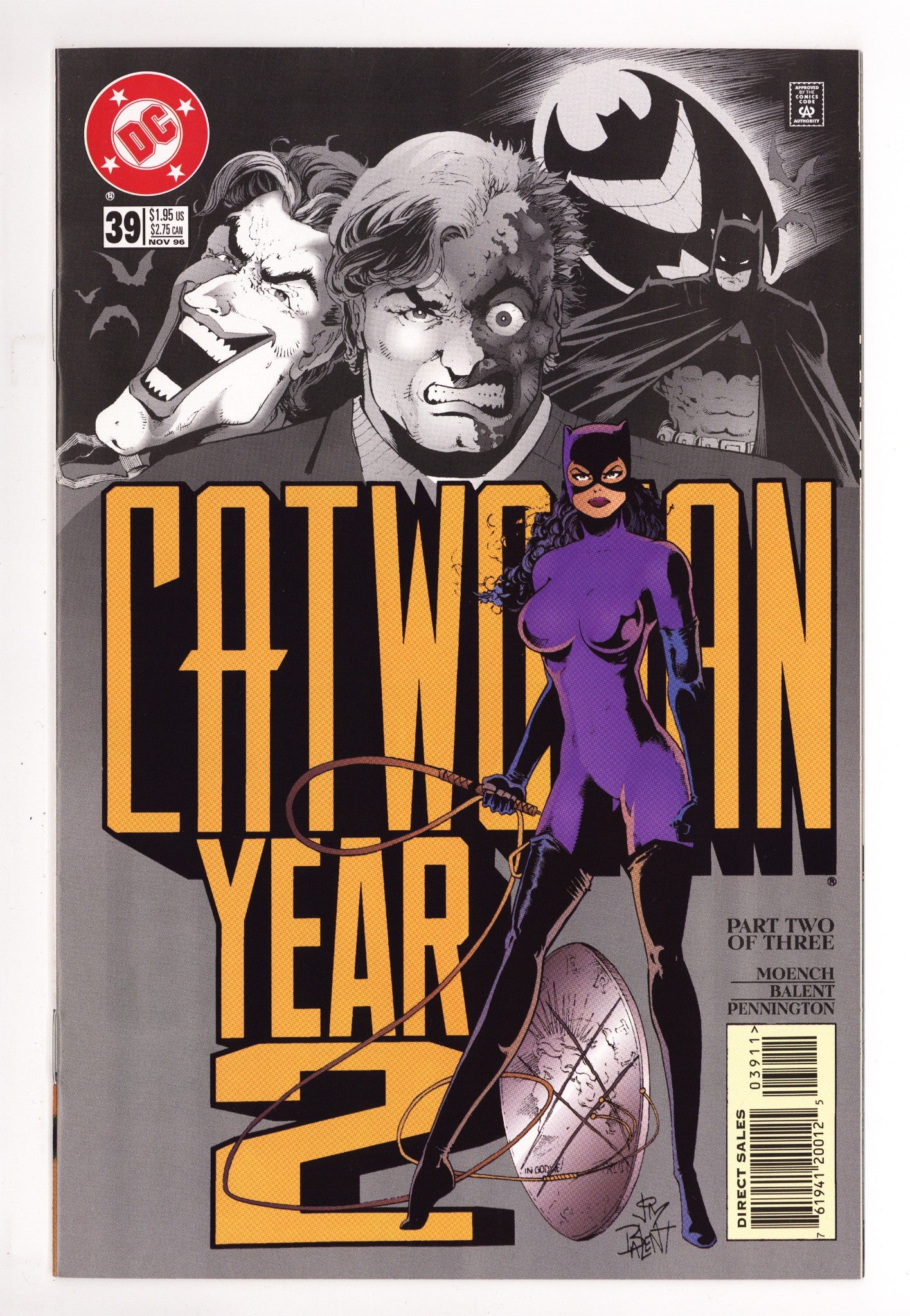 Catwoman Vol 2 39 Mid Grade (1996) 