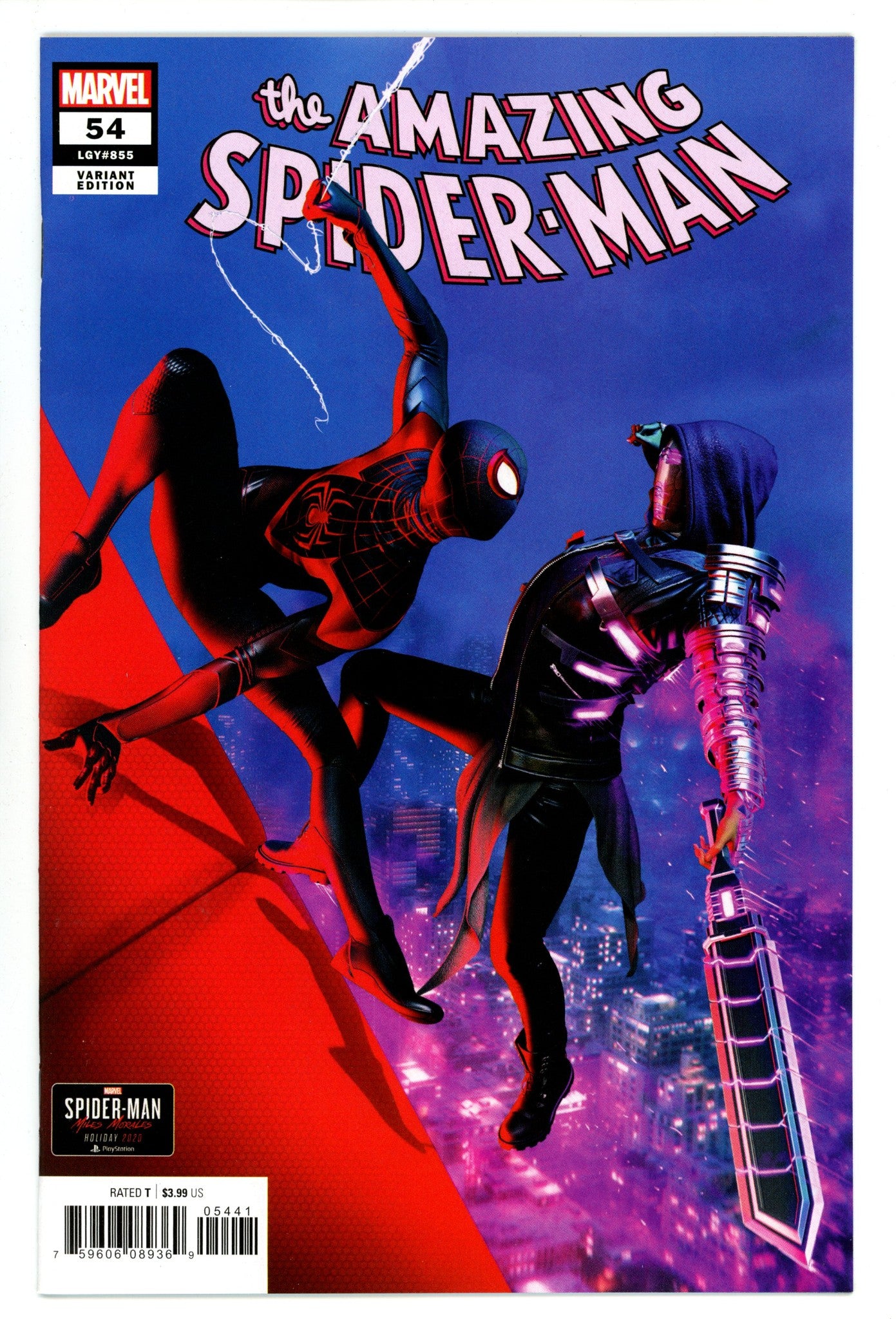 Amazing Spider-Man Vol 5 54 (855) NM- (9.2) (2021) Goulden Incentive Variant 