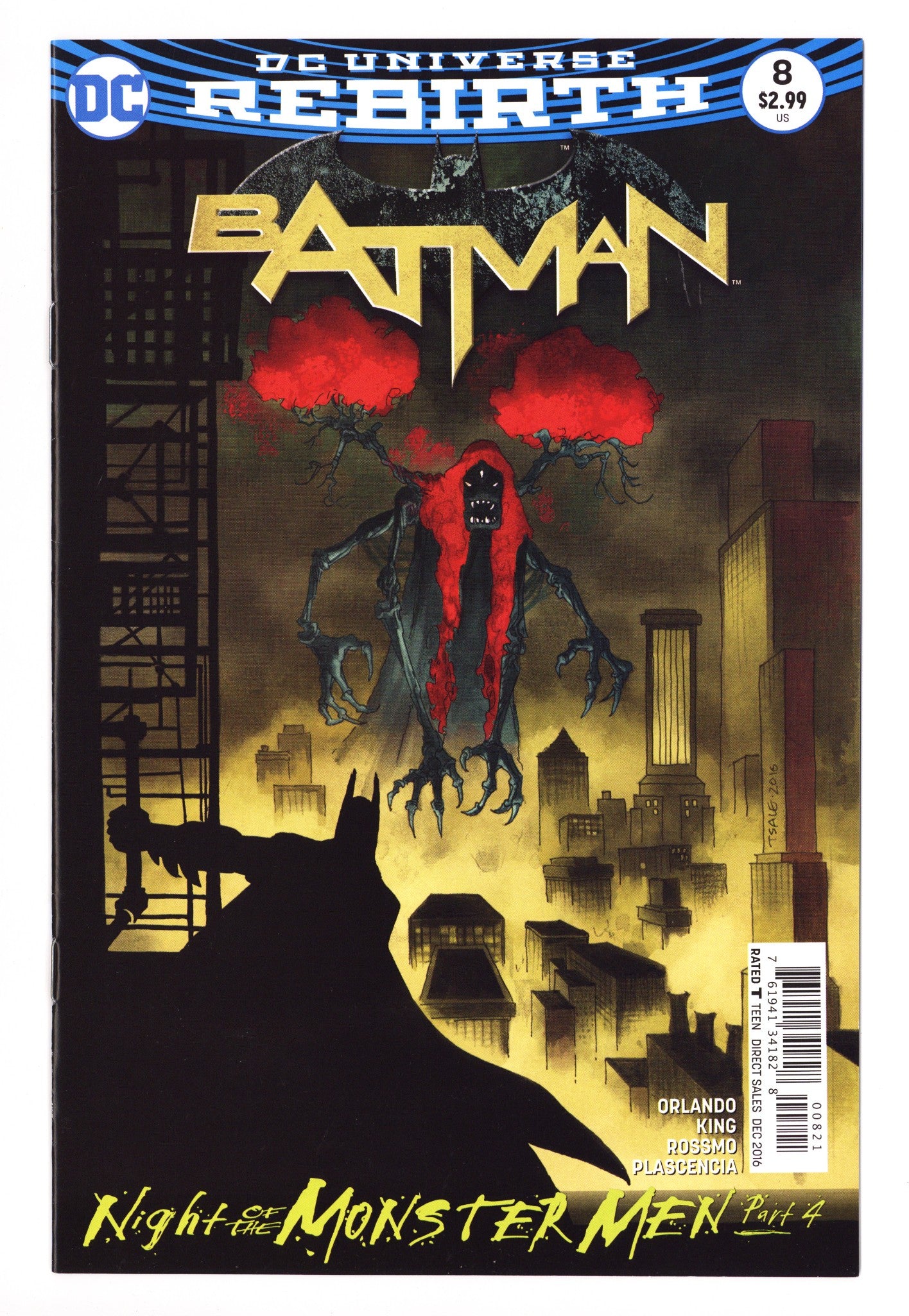 Batman Vol 3 8 High Grade (2016) Sale Variant 
