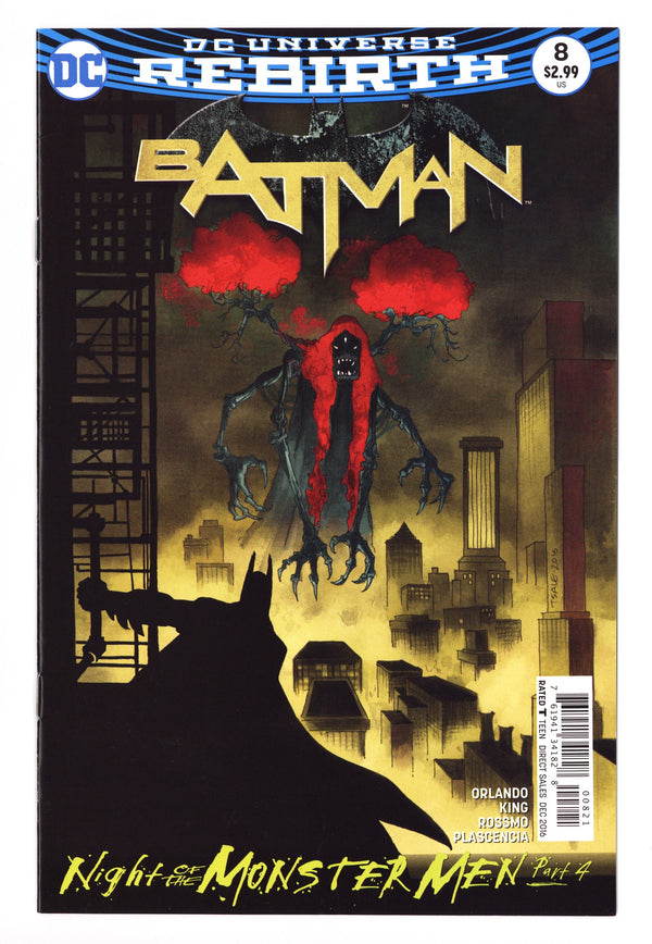 Batman Vol 3 8 High Grade (2016) Sale Variant