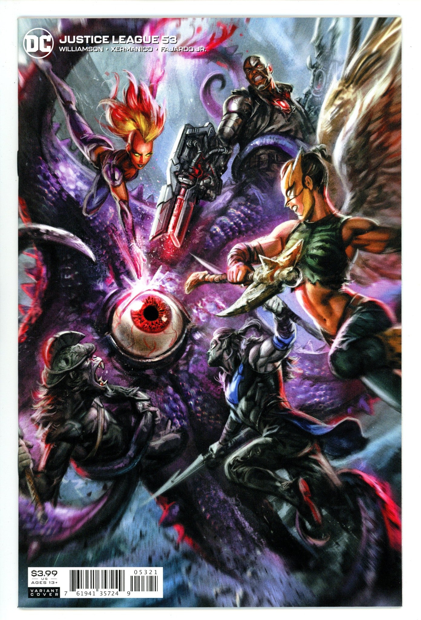 Justice League Vol 3 53 High Grade (2020) MacDonald Variant 