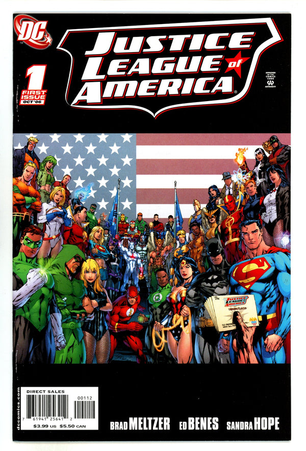 Justice League of America Vol 2 1 VF (8.0) (2006) 2nd Print