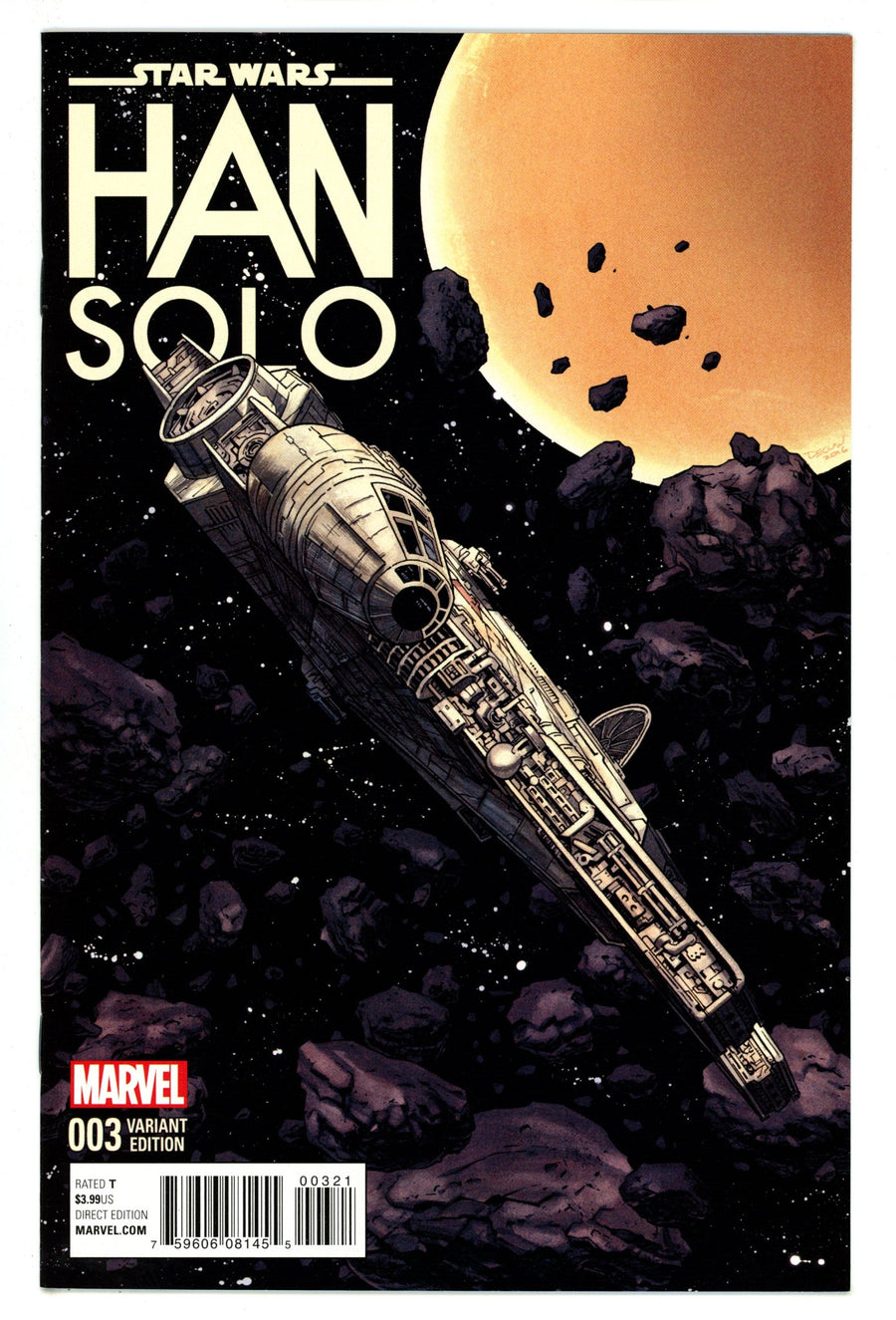 Han Solo 3 High Grade (2016) Shalvey Incentive Variant 