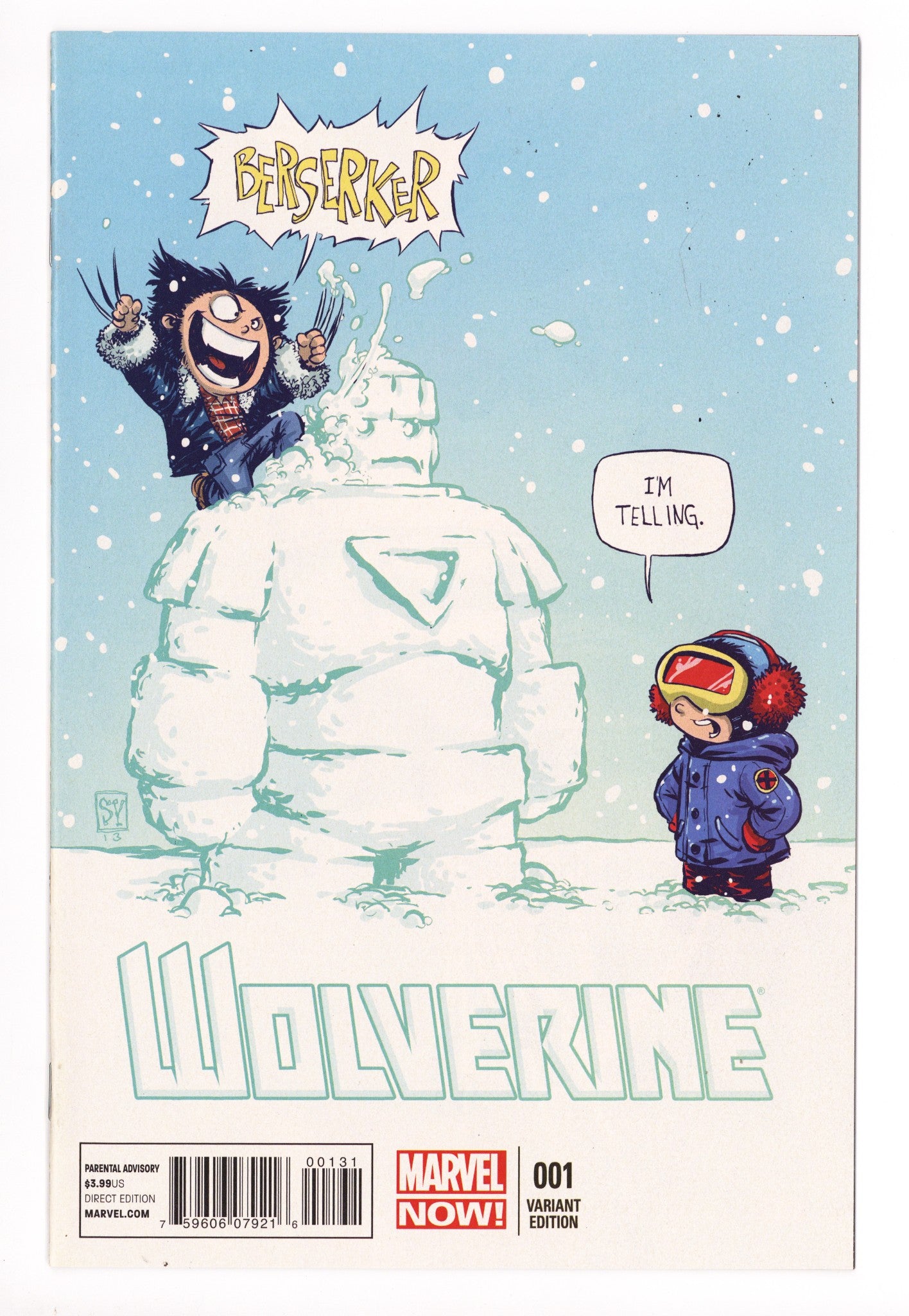 Wolverine Vol 5 1 NM (9.4) (2013) Young Variant 