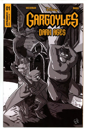 Gargoyles Dark Ages 1 Henderson B&W Incentive Variant (2023)