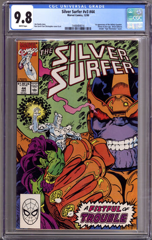 Silver Surfer Vol 3 44 CGC 9.8 (NM/M) (1990)