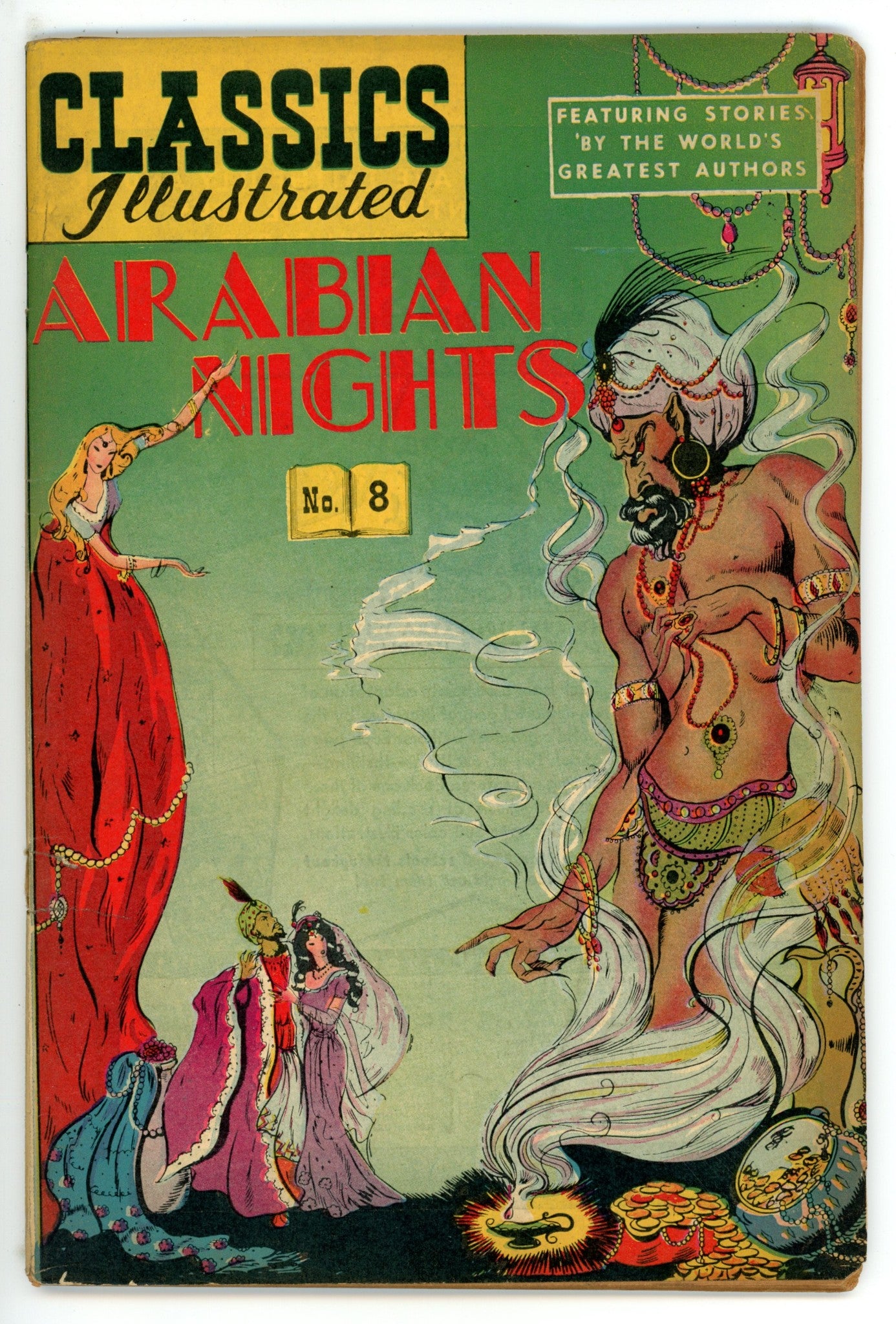 Classics Illustrated: Arabian Nights 8 Hrn 51 VG- (1948)
