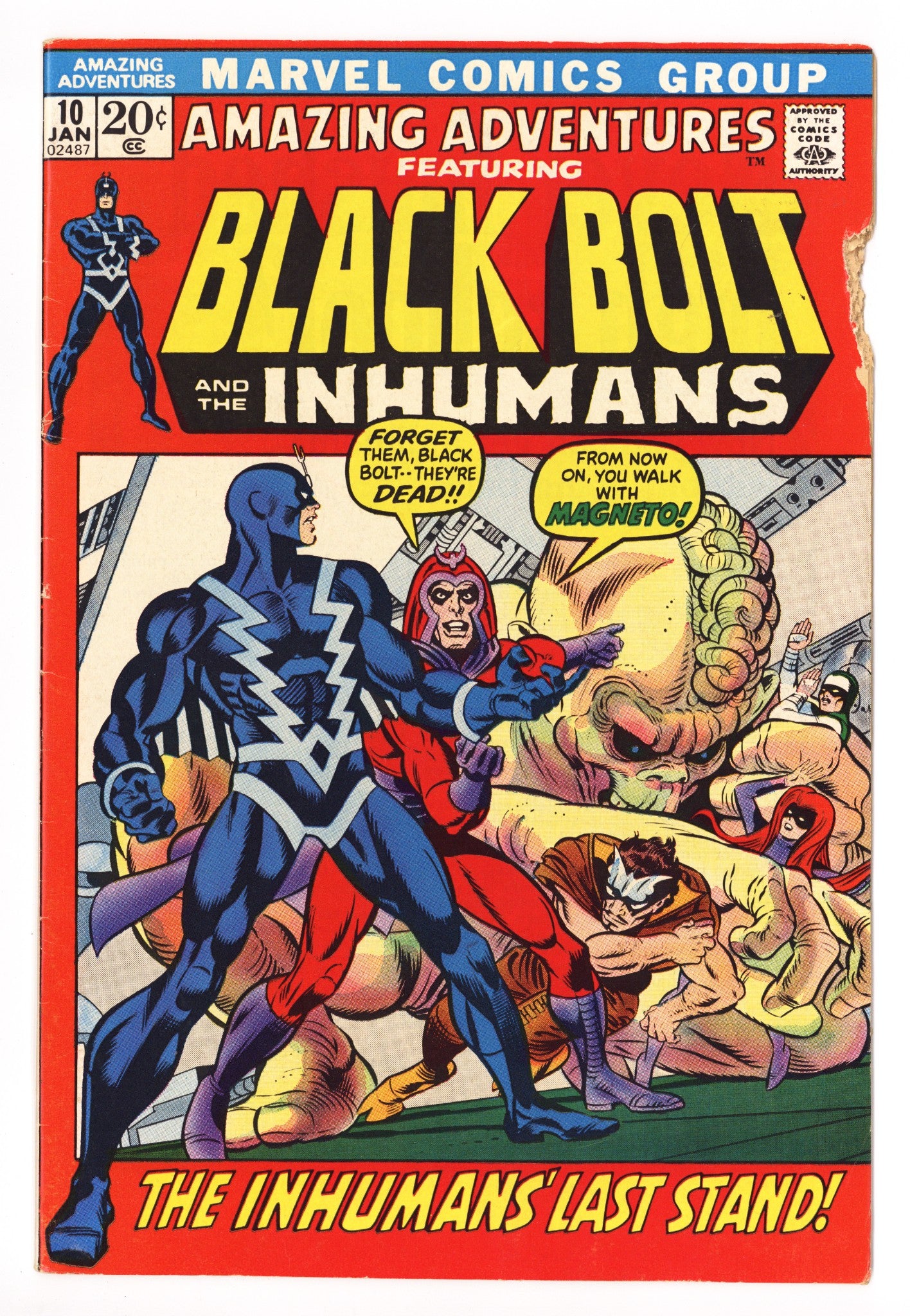 Amazing Adventures Vol 2 10 GD/VG (3.0) (1972) 