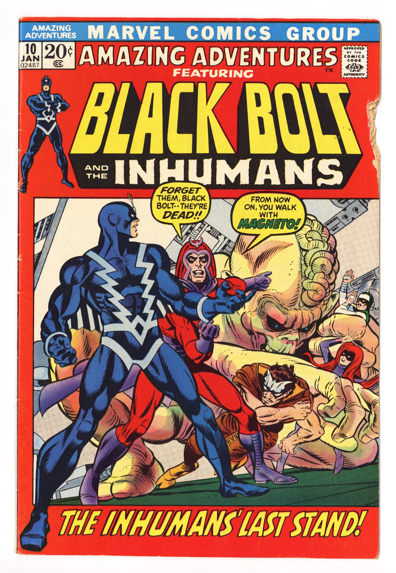 Amazing Adventures Vol 2 10 GD/VG (3.0) (1972) 