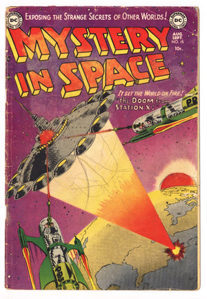 Mystery in Space Vol 1 15 GD/VG (3.0) (1953) 