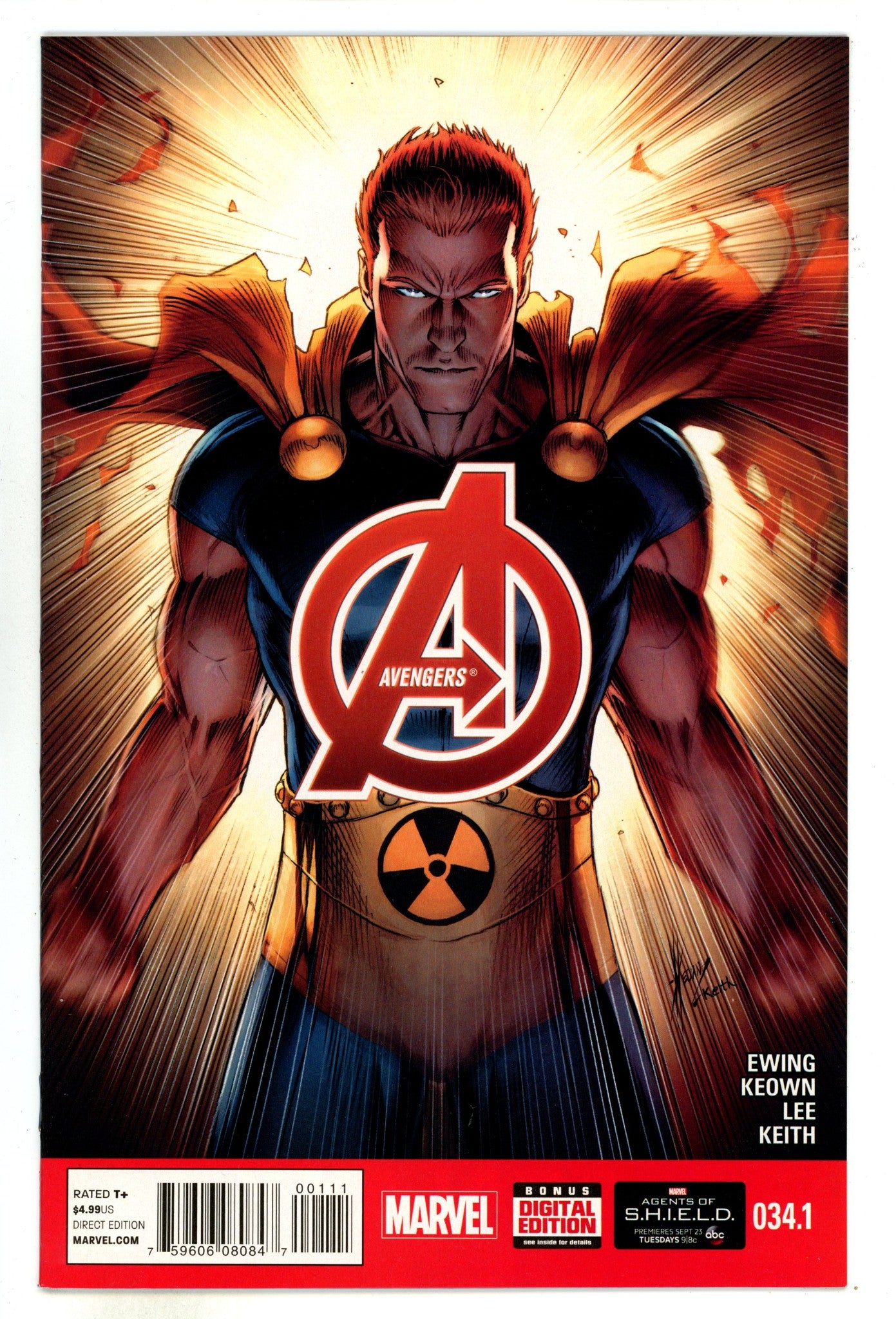 Avengers Vol 5 34.1 High Grade (2014) 