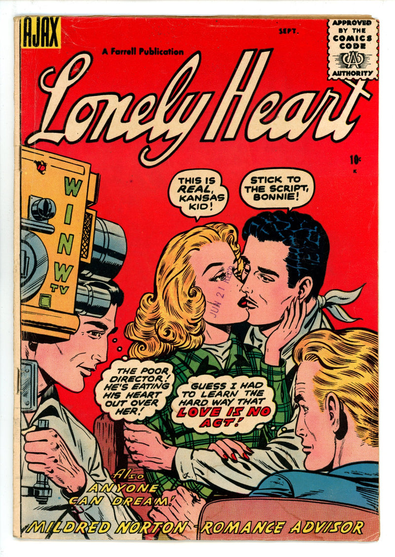 Lonely Heart 12 VG+ (4.5) (1955) 