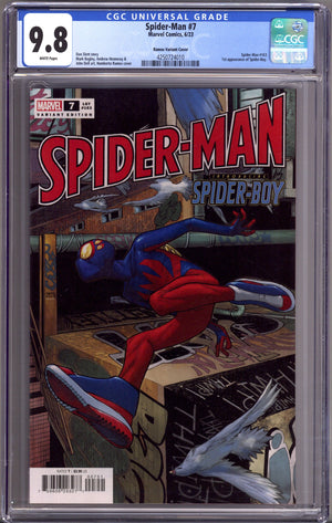 Spider-Man Vol 4 7 (163) CGC 9.8 (NM/M) (2023) Ramos Variant