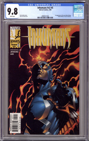 Inhumans Vol 2 5 CGC 9.8 (NM/M) (1999)