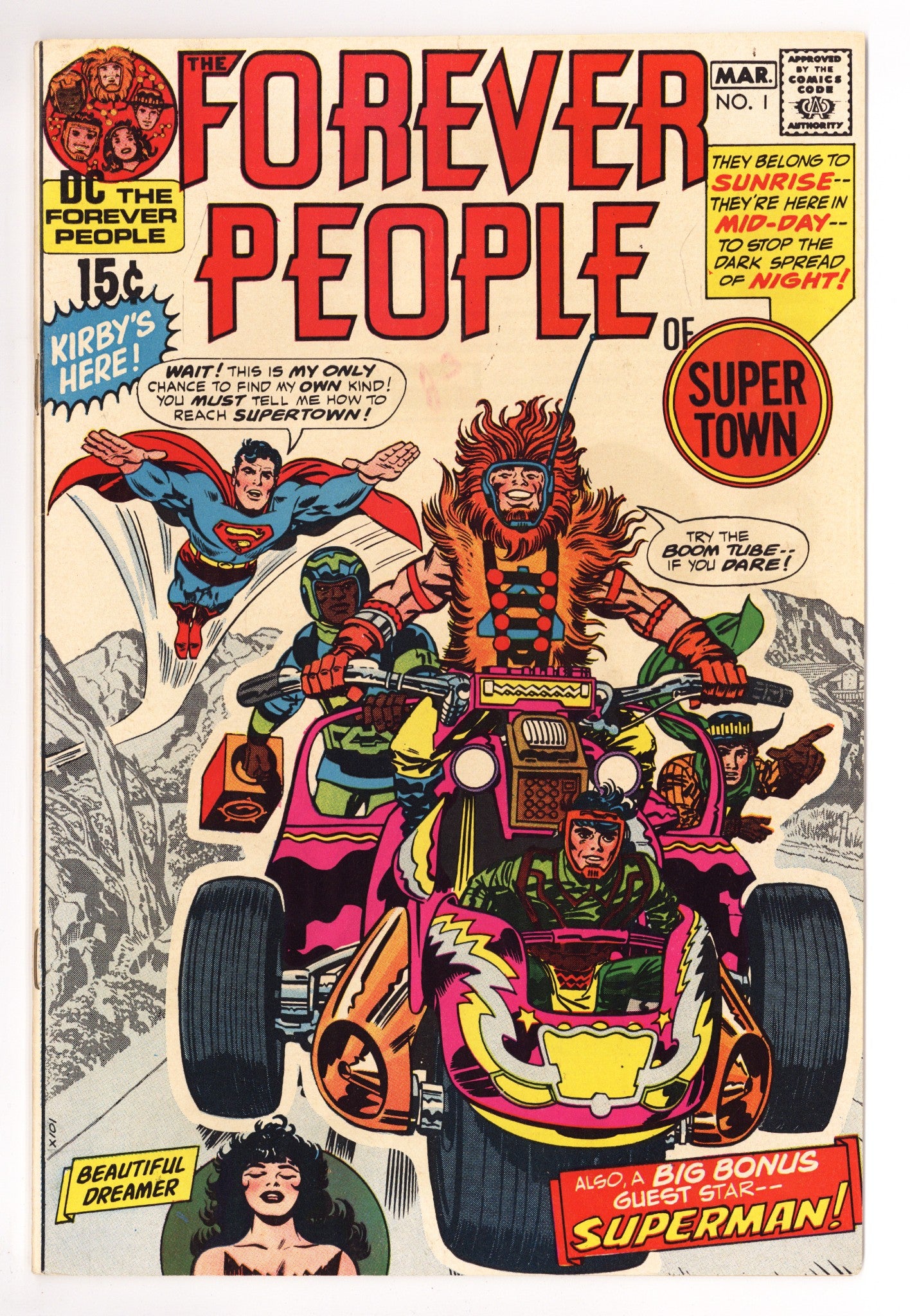 The Forever People Vol 1 1 FN+ (6.5) (1971) 