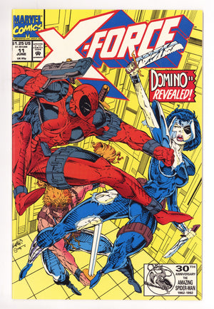 X-Force Vol 1 11  VF+ (8.5)   (1992)