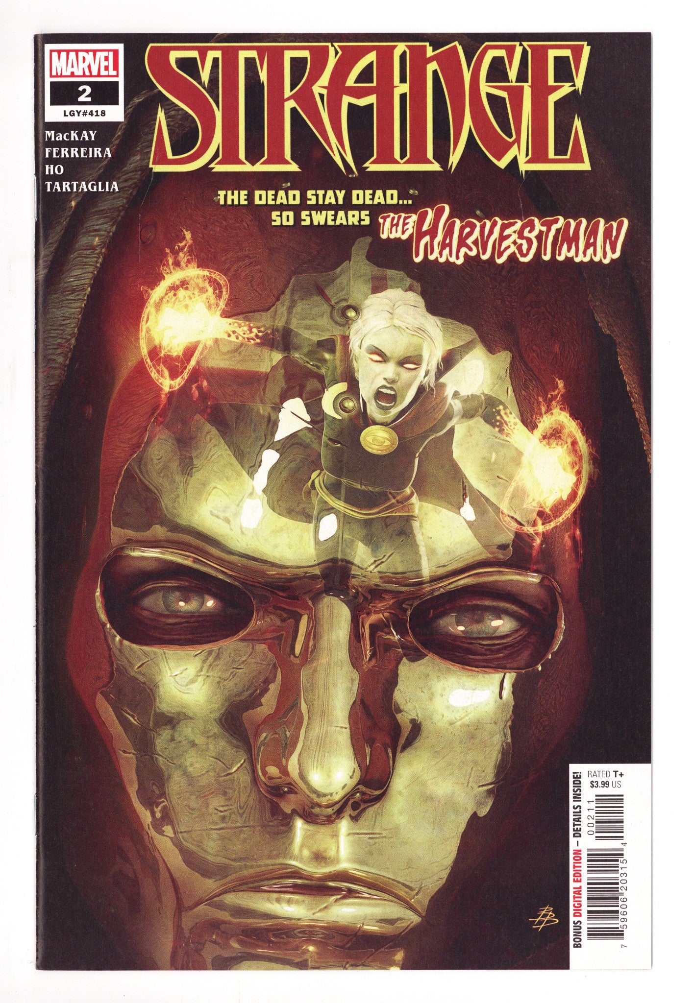 Strange Vol 3 2 (418) High Grade (2022) 