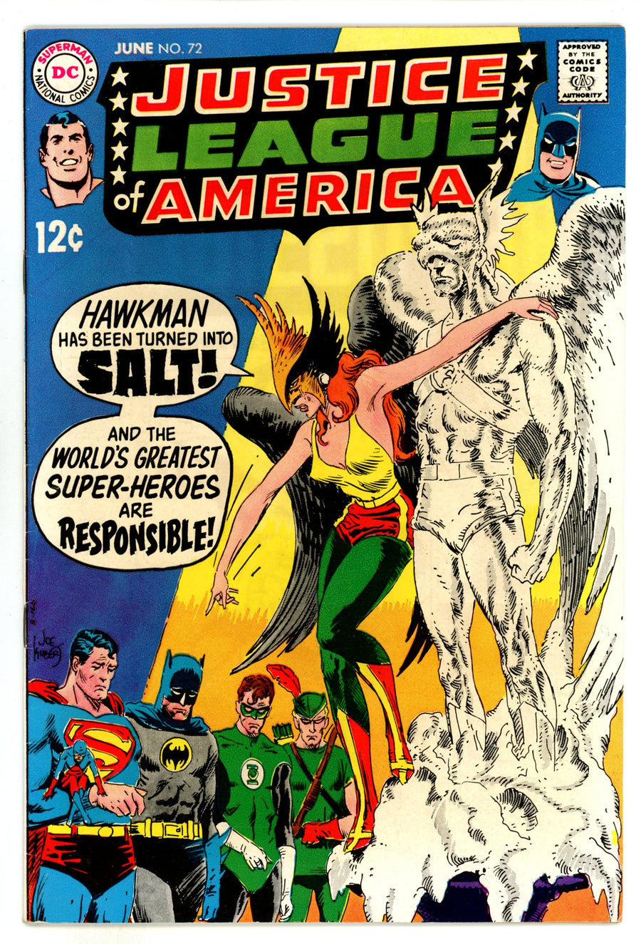 Justice League of America Vol 1 72 FN+ (6.5) (1969) 