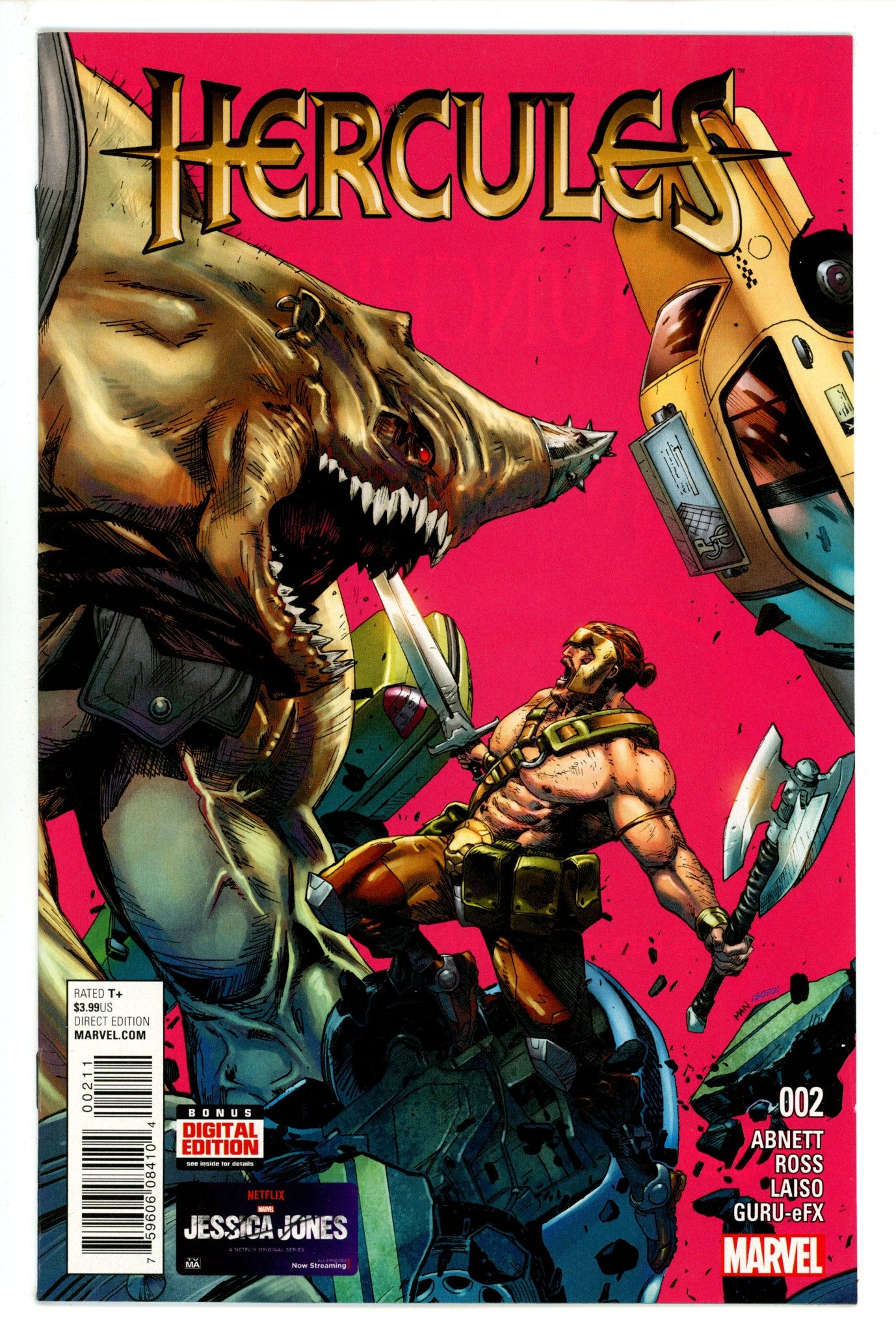 Hercules Vol 4 2 High Grade (2016) 