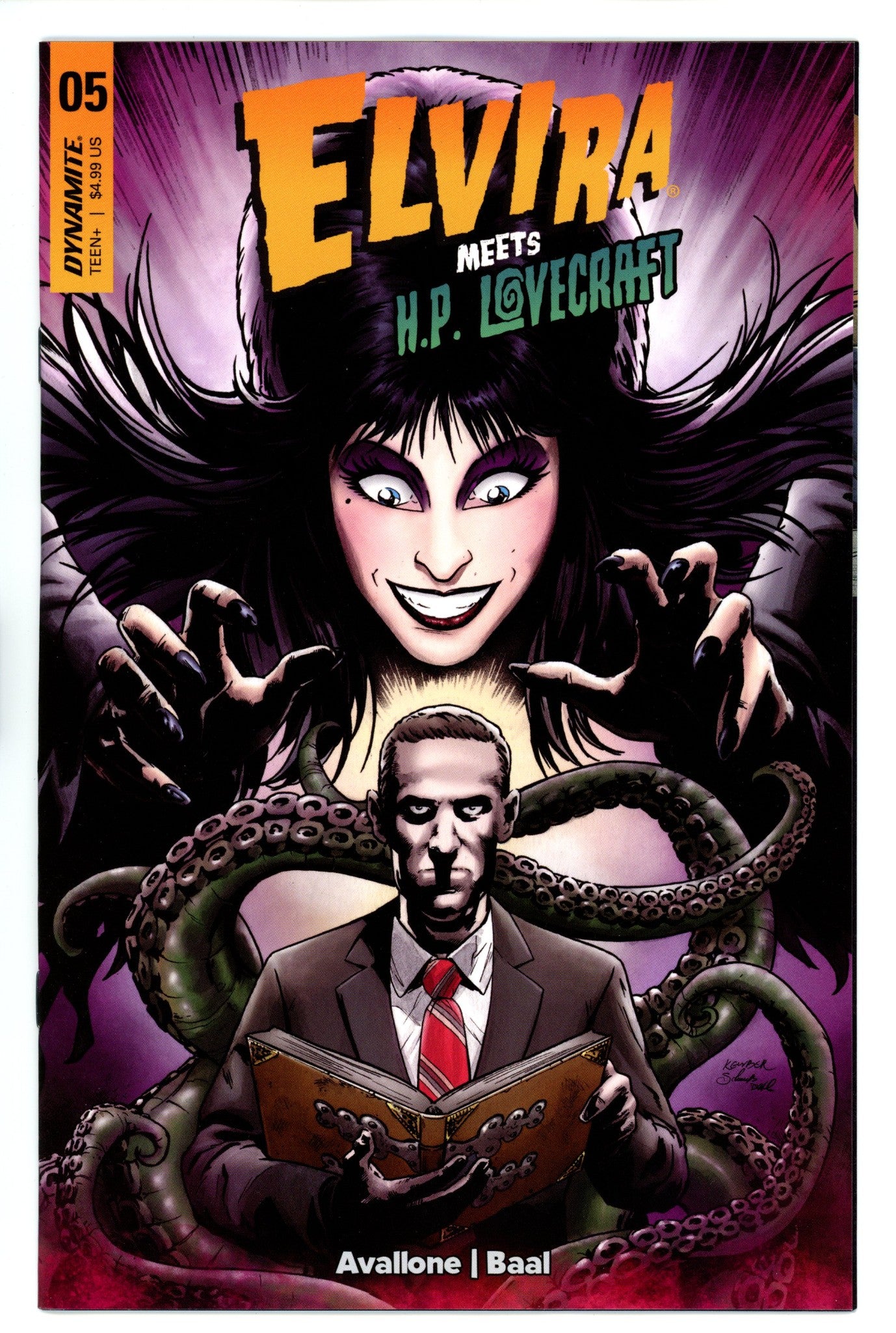 Elvira Meets Hp Lovecraft 5 Baal Variant (2024)