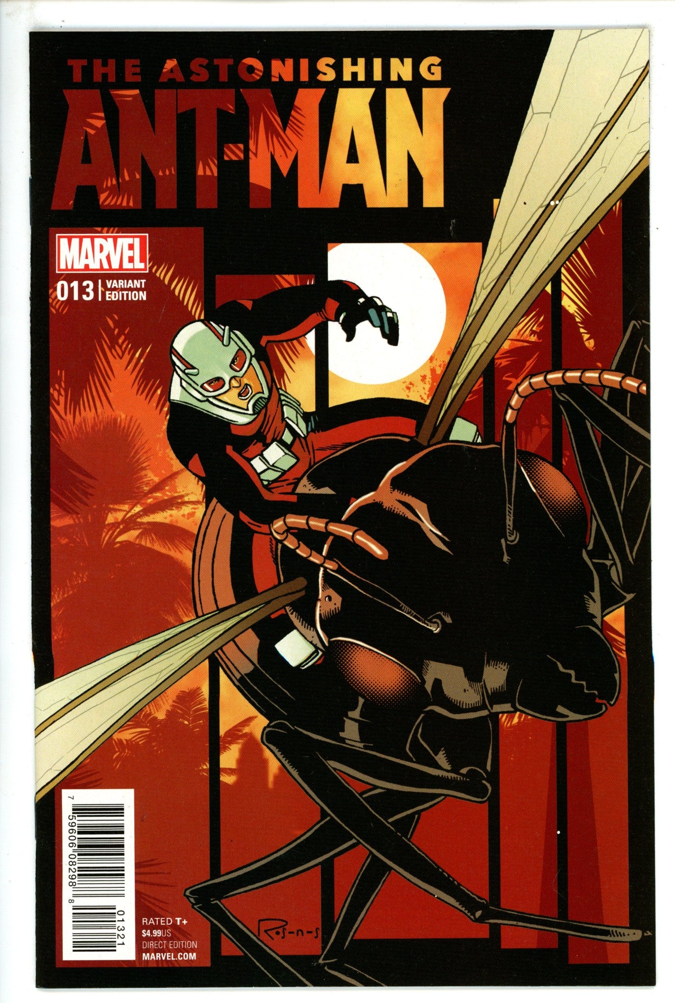 The Astonishing Ant-Man Vol 1 13 High Grade (2016) Rosanas Variant 