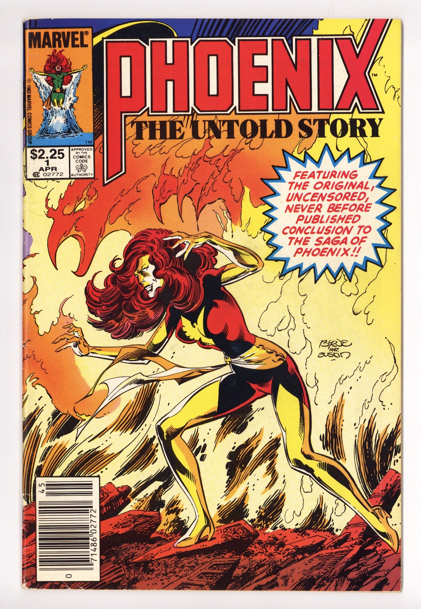 Phoenix 1 FN- (5.5) (1984) Canadian Price Variant Signed x1 1st Page Terry Austin 