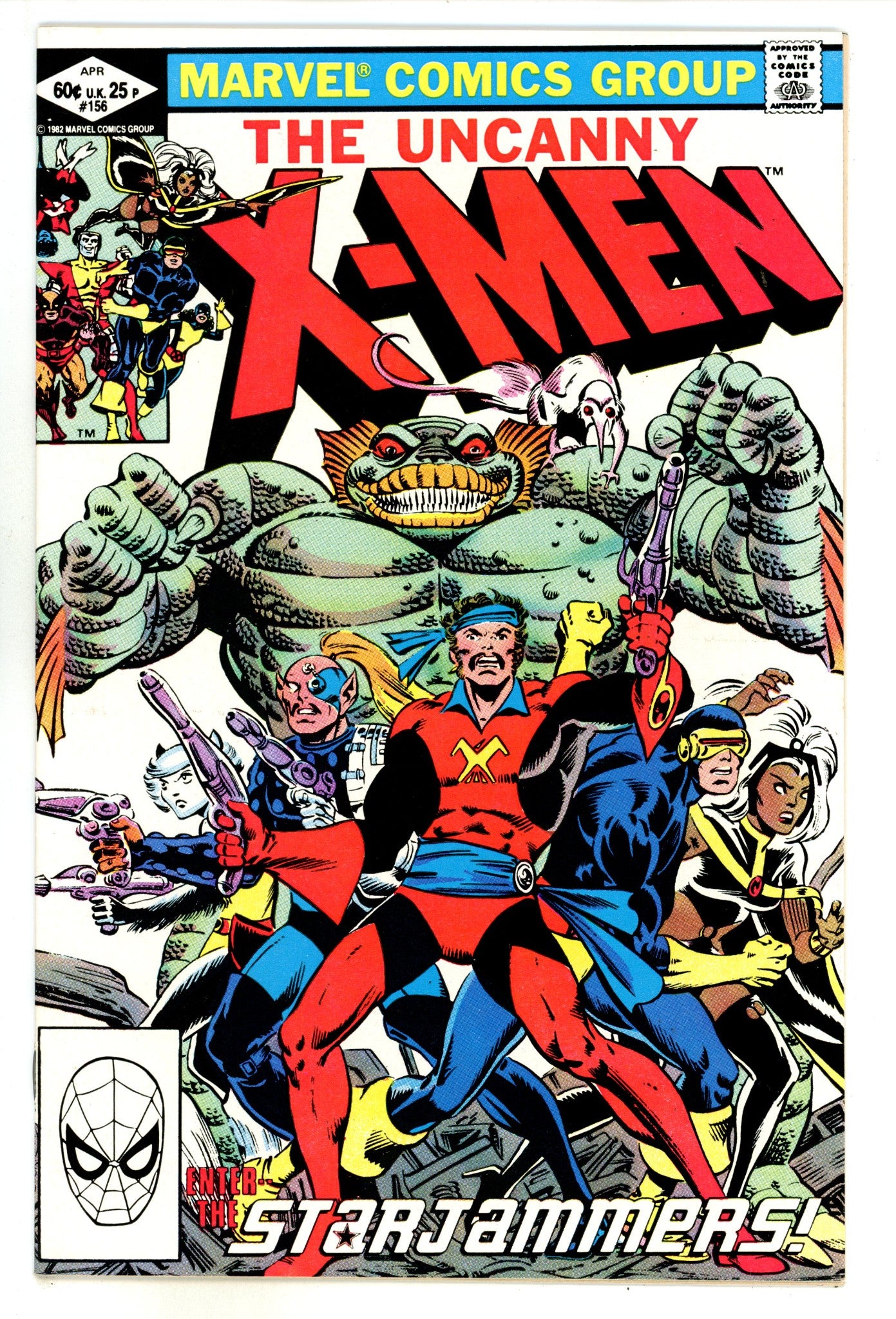 The Uncanny X-Men Vol 1 156 VF+ (8.5) (1982) 