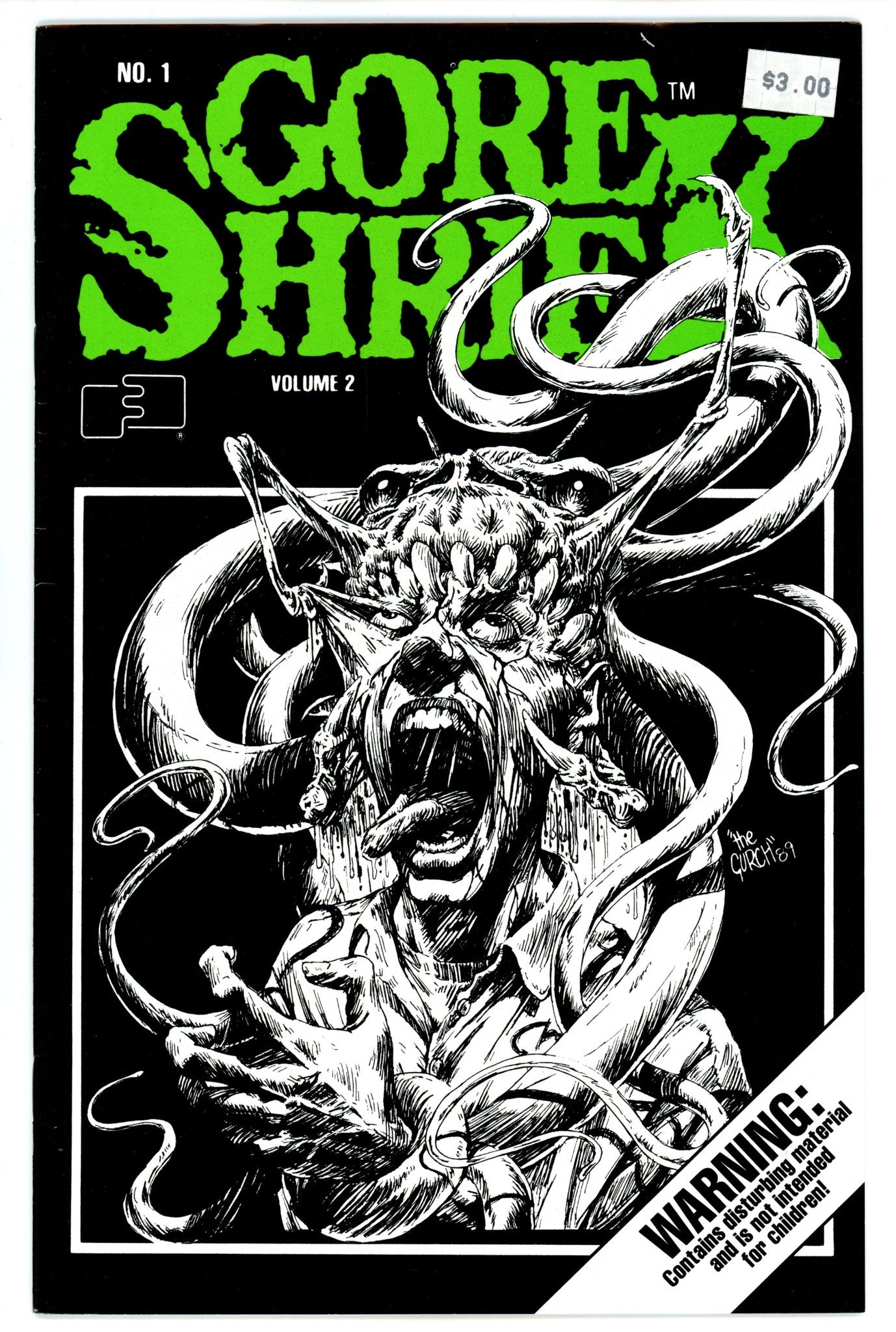 Gore Shriek Vol 2 1 FN+ (6.5) (1990) 