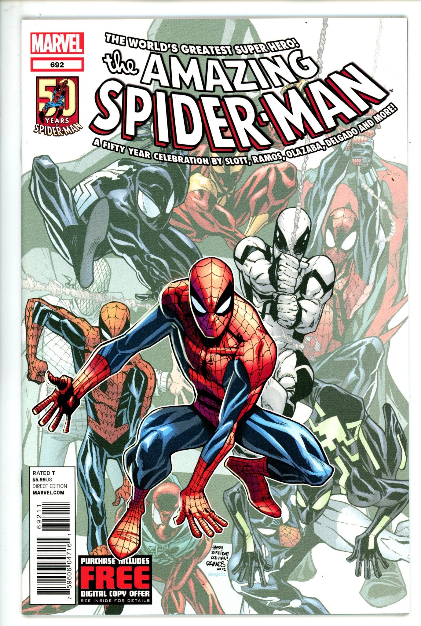 The Amazing Spider-Man Vol 2 692 NM- (2012)