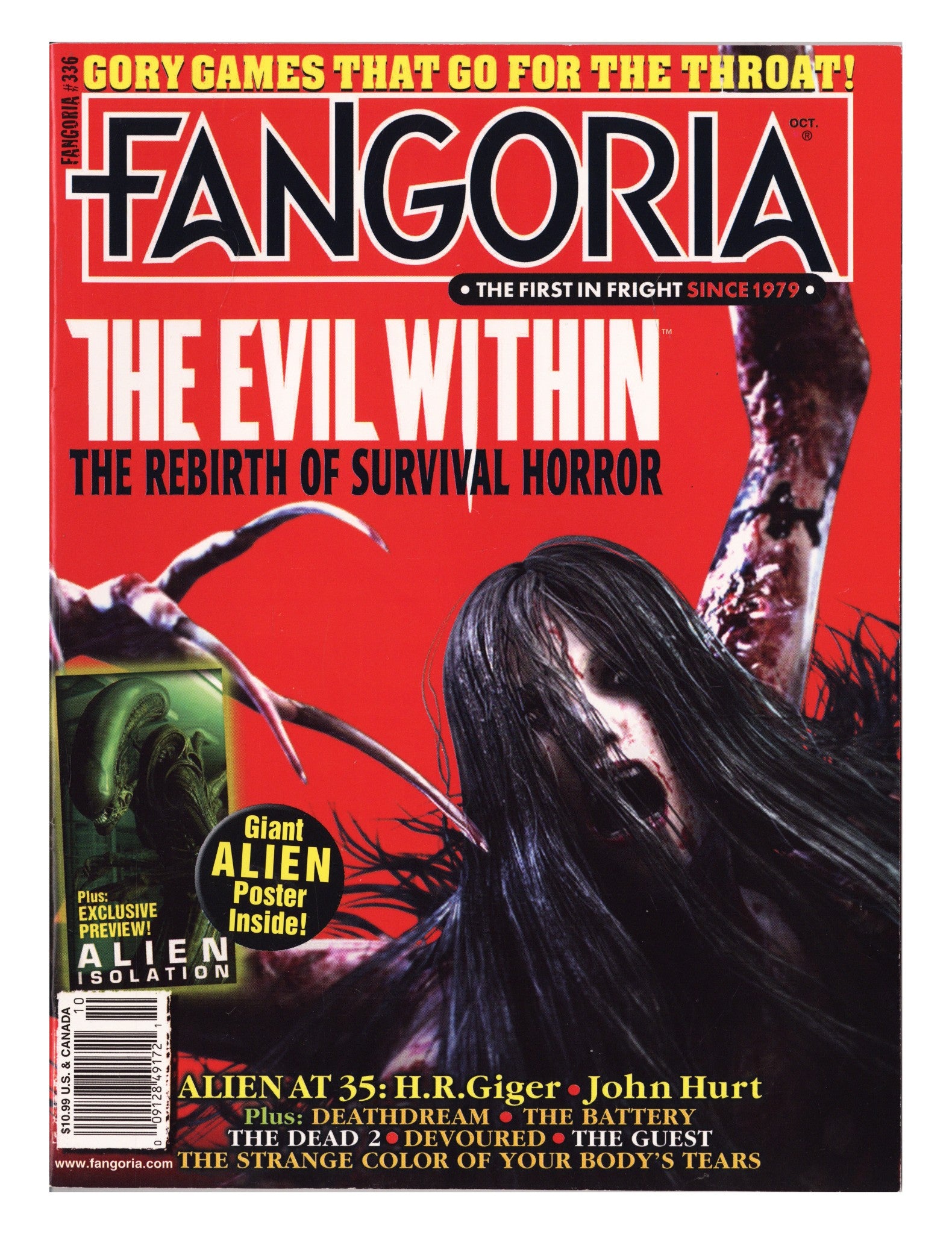 Fangoria 336 Mid Grade (2014) 
