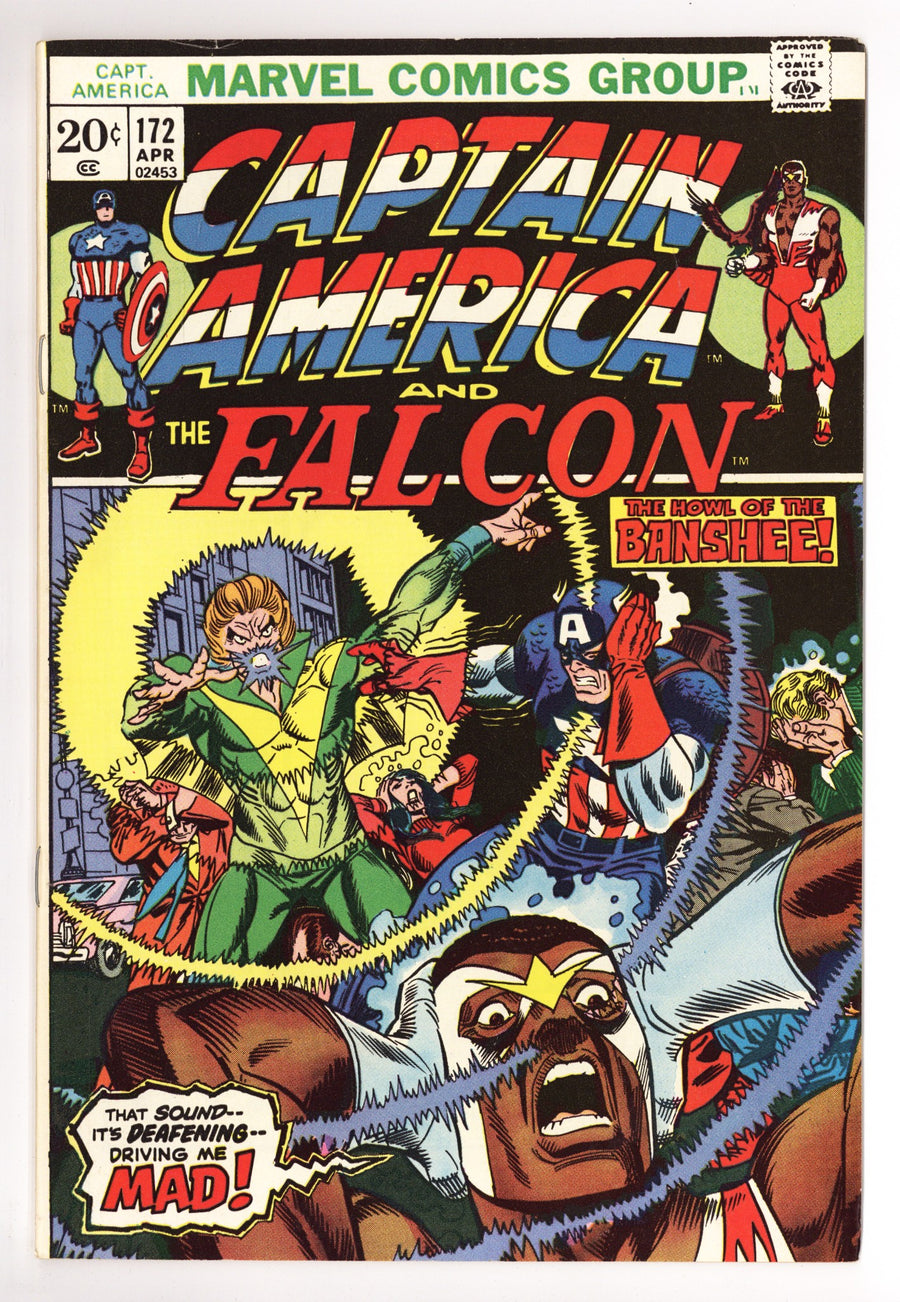 Captain America Vol 1 172 VF (8.0) (1974) 