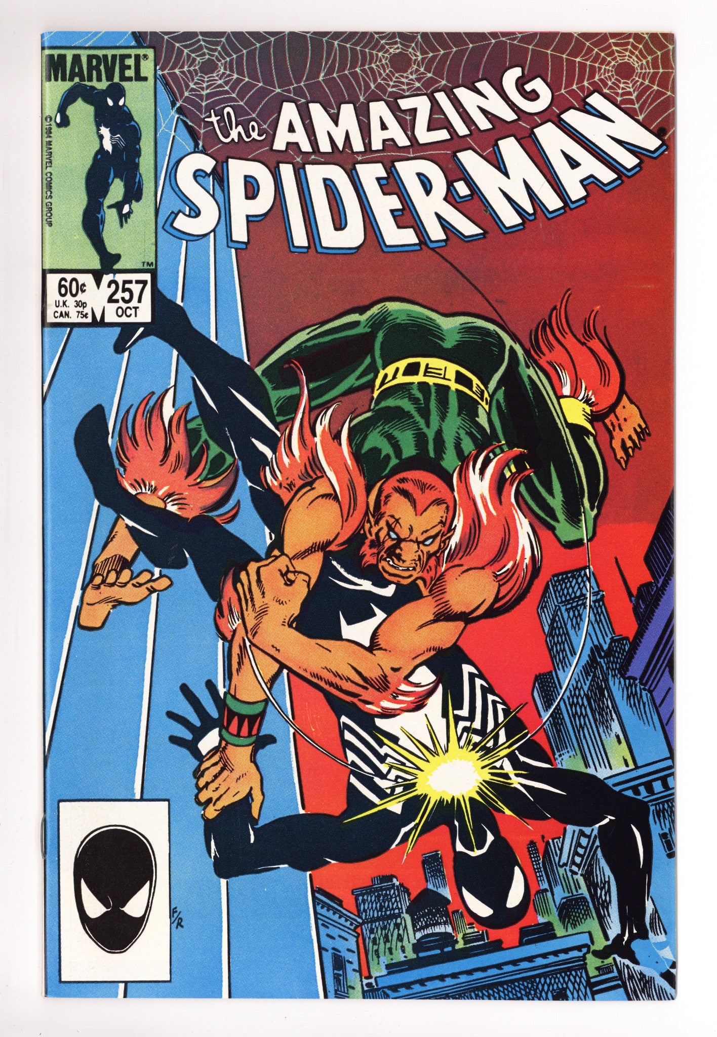 The Amazing Spider-Man Vol 1 257 NM (9.4) (1984) 