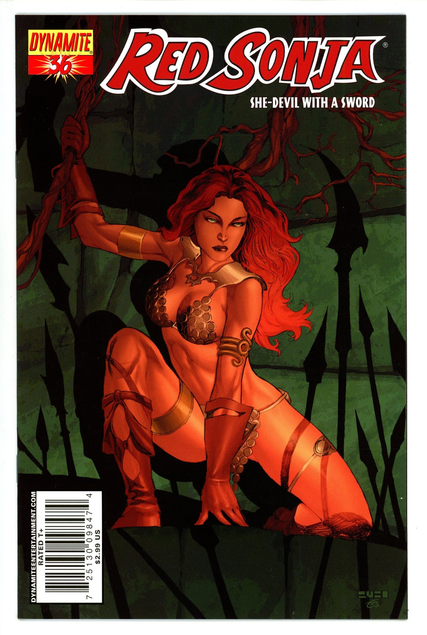 Red Sonja Vol 1 36 Mid Grade (2008) 