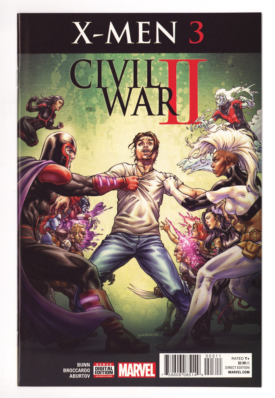 Civil War II: X-Men 3 High Grade (2016) 