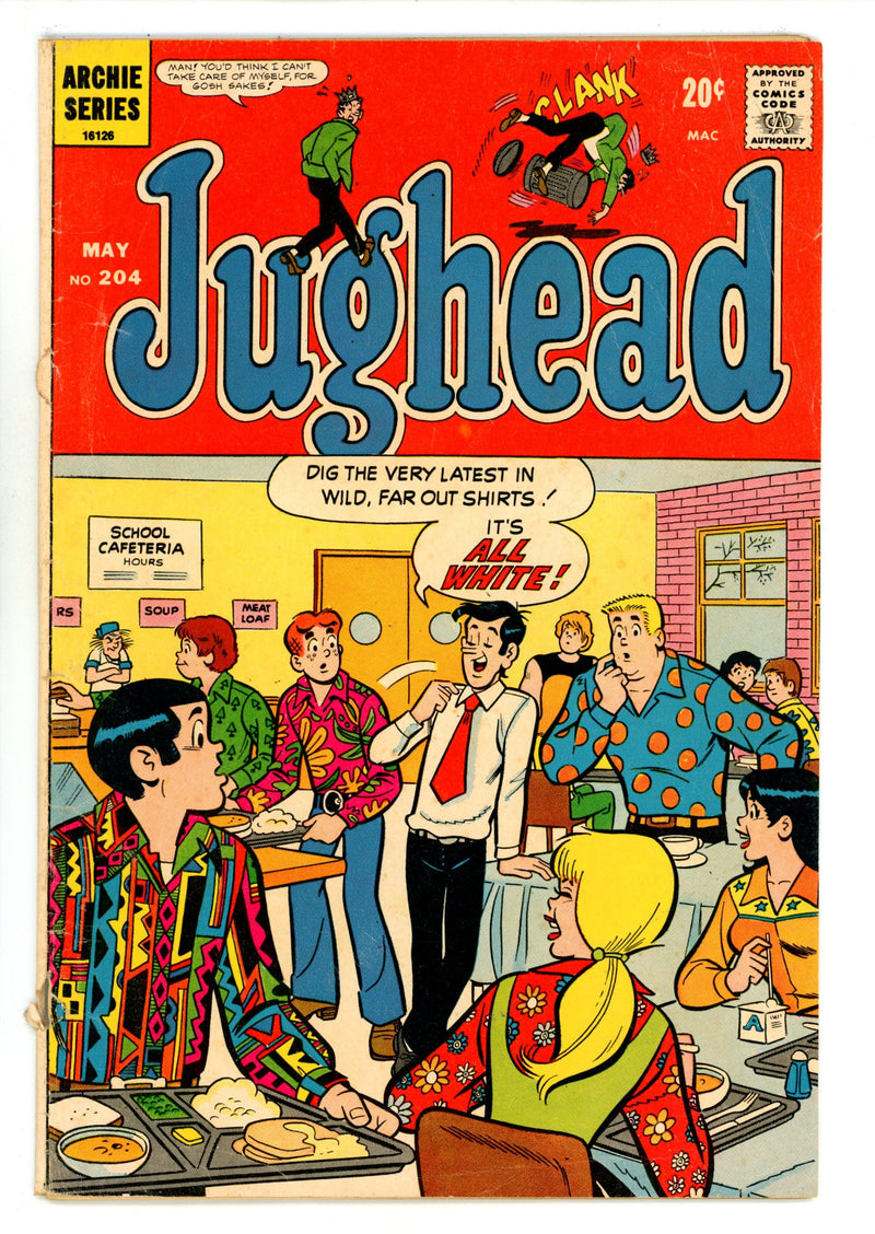 Jughead Vol 1 204 Cover Detached (1972) 