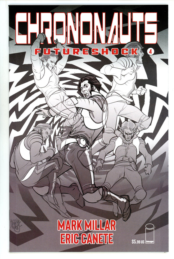 Chrononauts: Futureshock 4 High Grade (2019) Ferry Sketch Variant