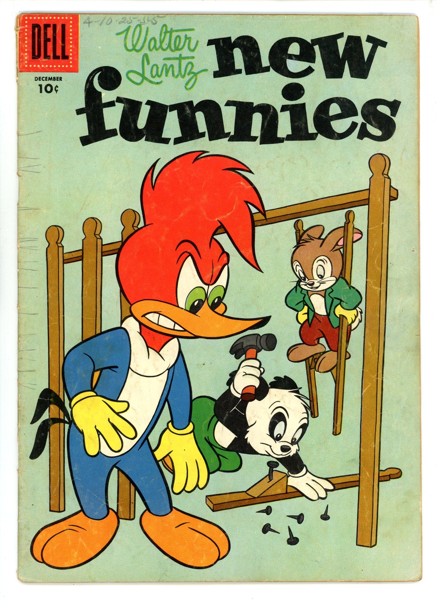 Walter Lantz New Funnies 226 VG (4.0) (1955) 