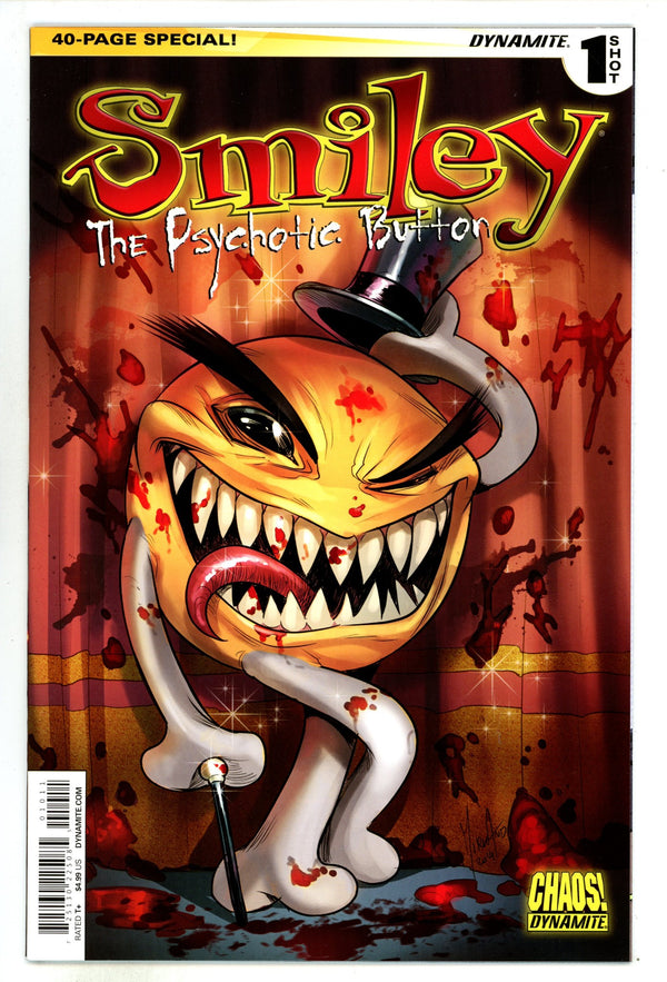 Chaos!: Smiley the Psychotic Button 1 NM- (9.2) (2015)