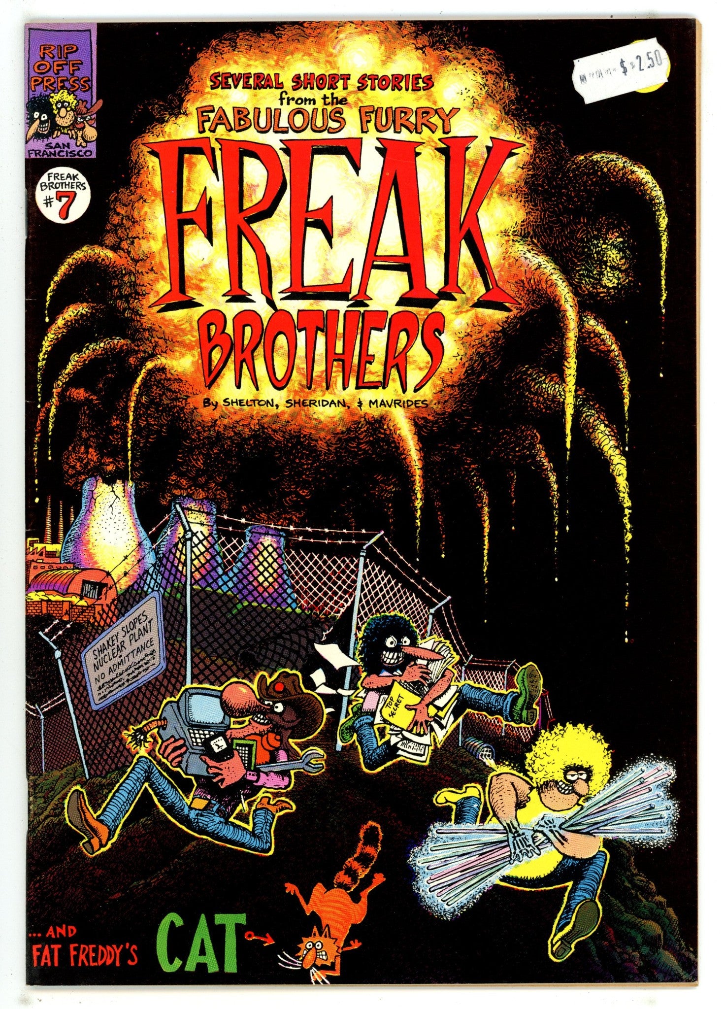The Fabulous Furry Freak Brothers   7  Mid Grade   (1982)        