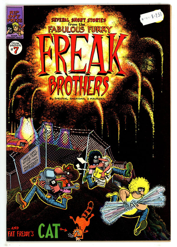 The Fabulous Furry Freak Brothers 7 Mid Grade (1982)
