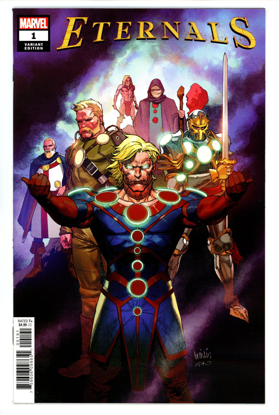 Eternals Vol 5 1 High Grade (2021) Yu Variant 