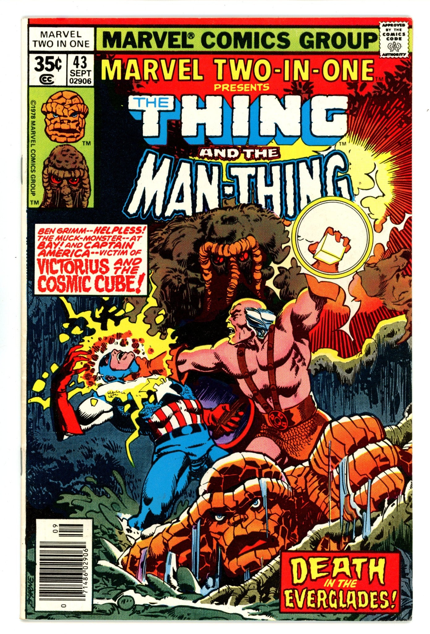 Marvel Two-in-One Vol 1 43 Mid Grade (1978) 