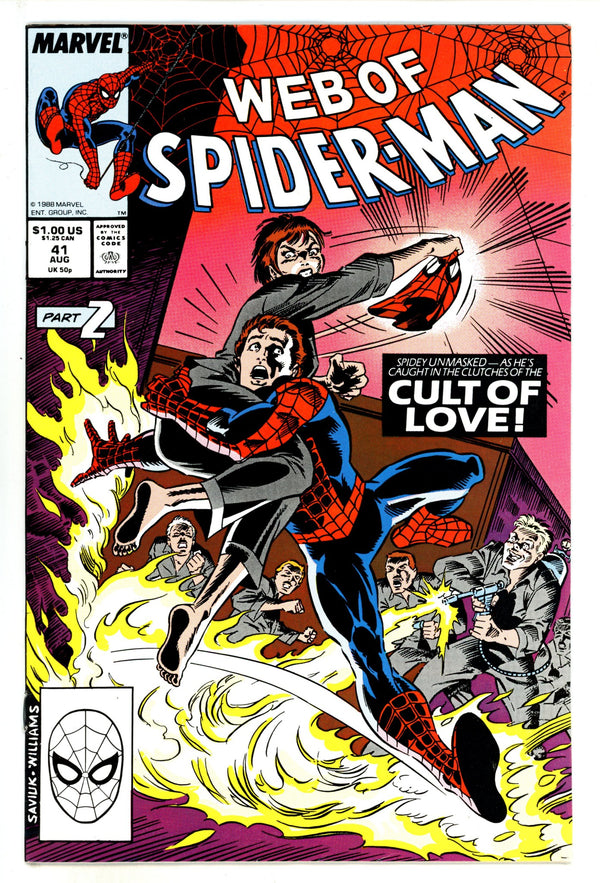 Web of Spider-Man Vol 1 41 Mid Grade (1988)